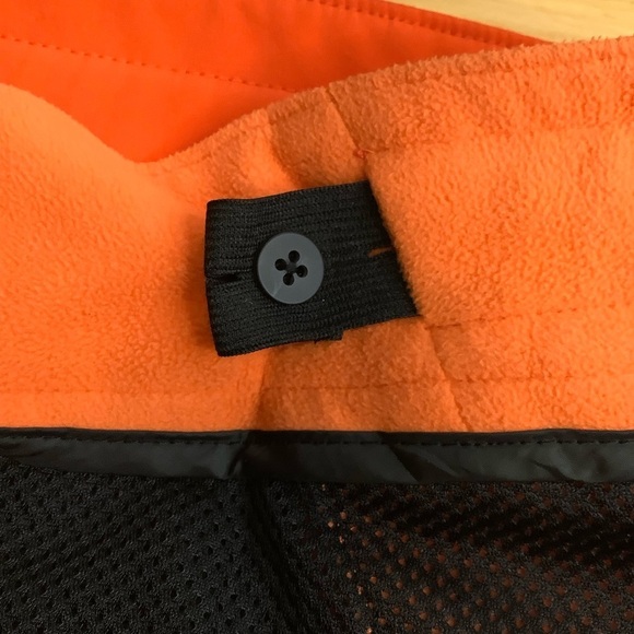LOLE Orange Soft Shell Fleece Lined Snow Pants Size M - Picture 8 of 16